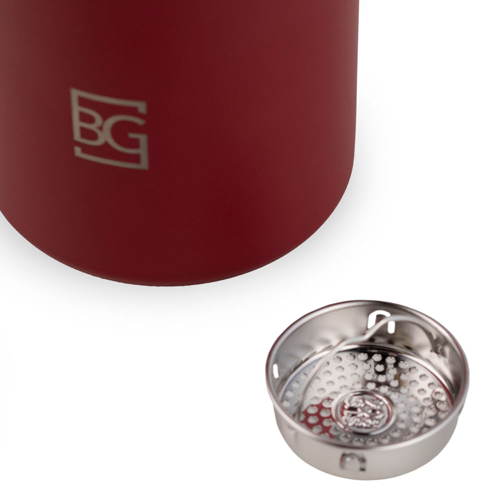 0161039651001 - GARRAFA TERMICA TN 1L COM ALCA VERMELHO -7-
